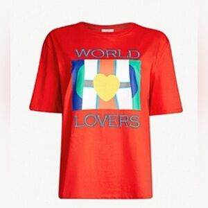 Sandro red t-shirt